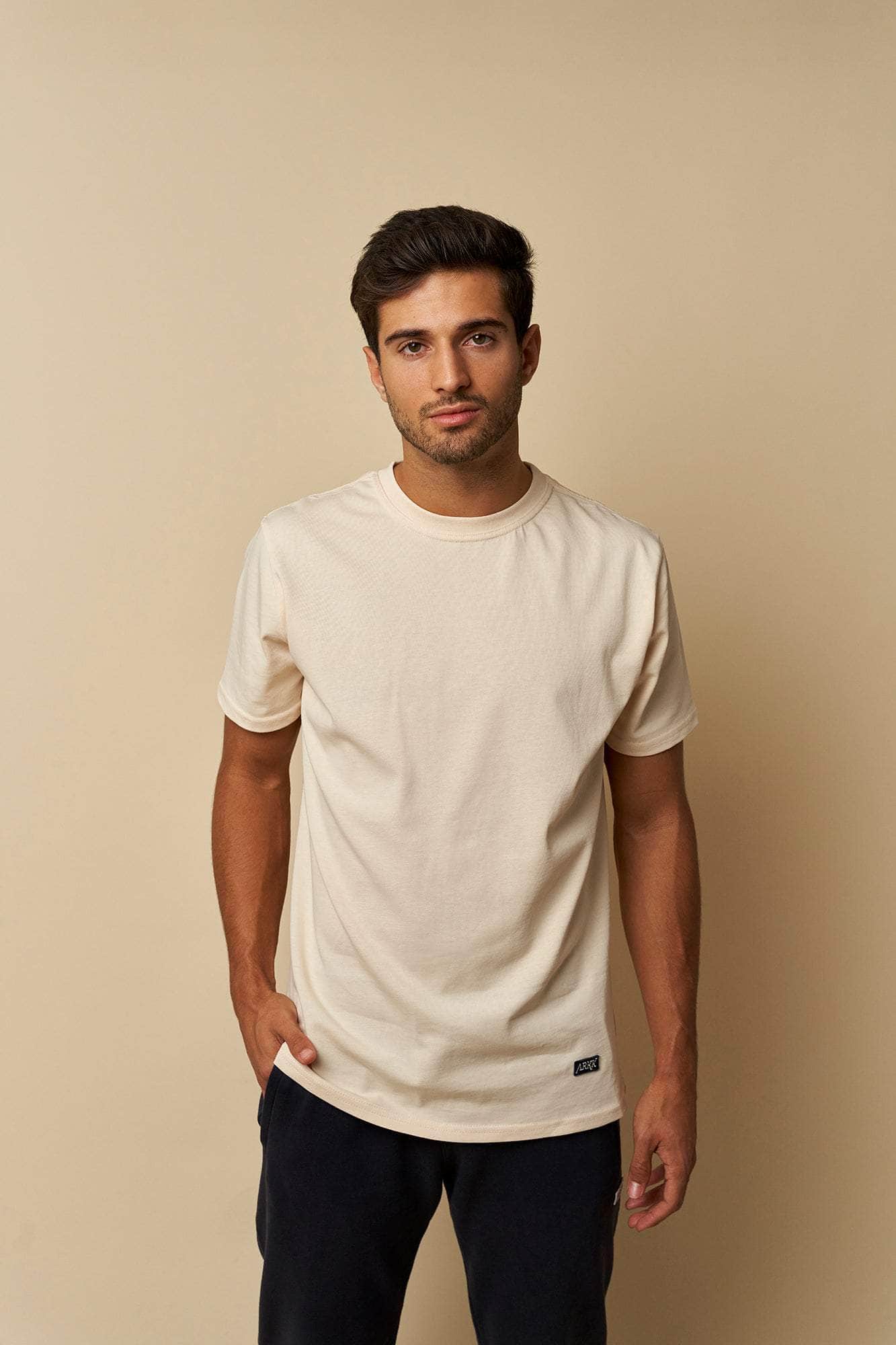 ARKK Apparel ARKK Box Logo Tee | Light Sand T-Shirt